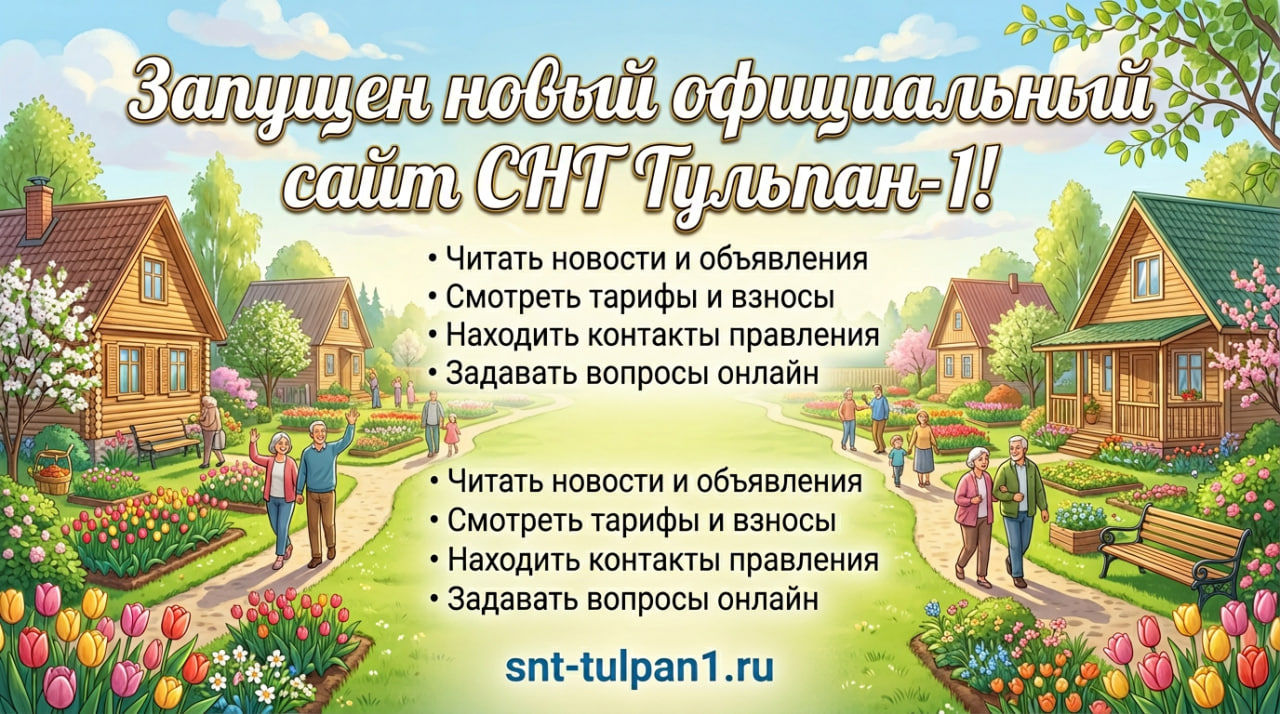 Новый сайт СНТ