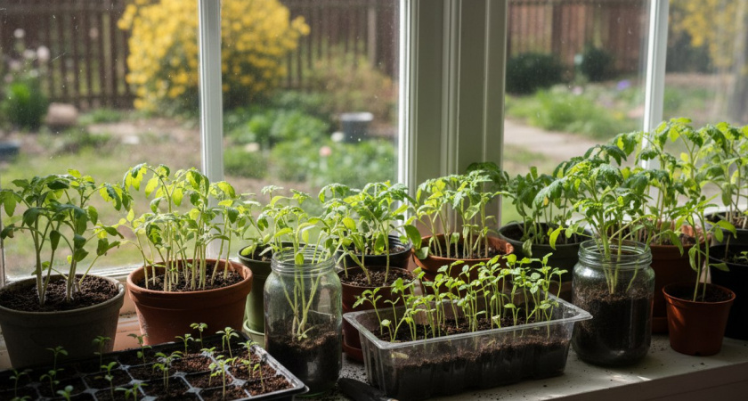 Делимся рассадой и саженцами